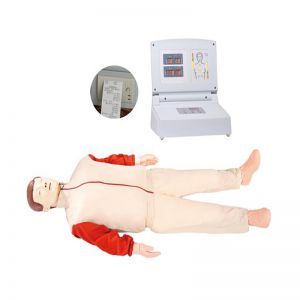 Advanced fully automatic electronic CPR manikin